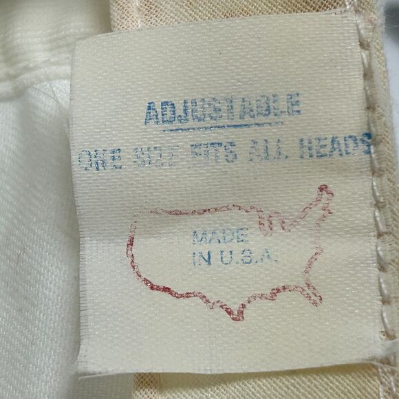 Vintage Flys Open Golf Tournament Baseball Cap Hat Golfing Golfer Snapback White - Picture 12 of 13